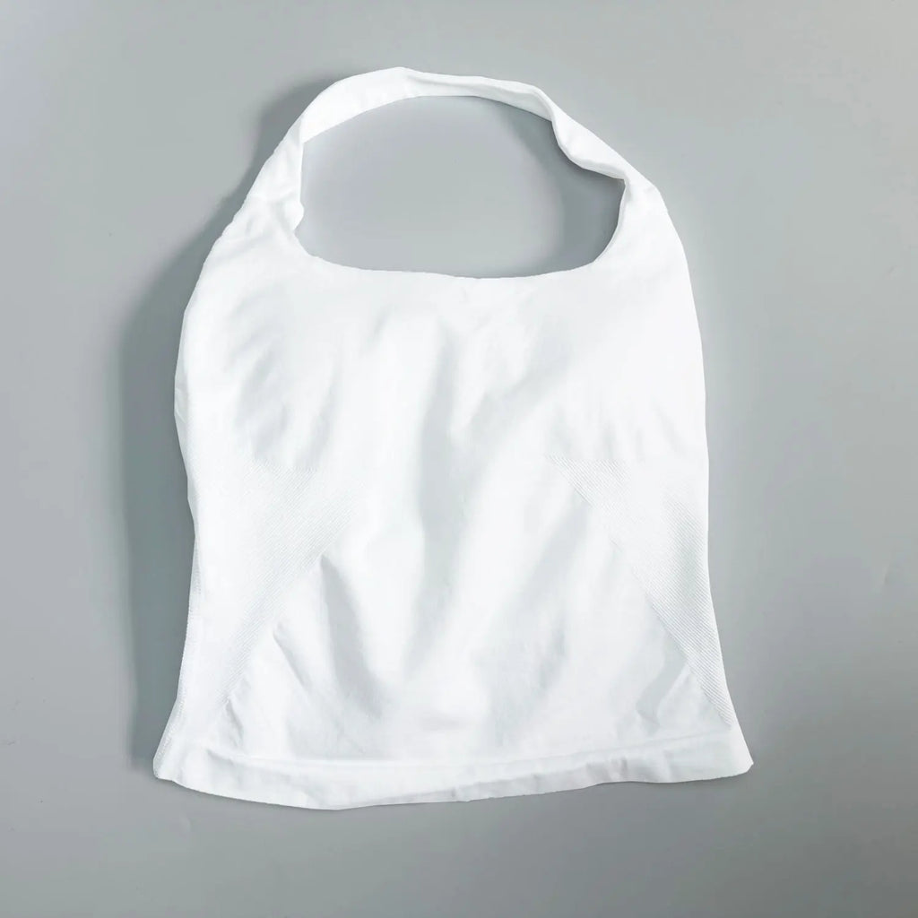 Fitness Halter Top Woman Gym Clothes Removable Chest Pad Yoga Tank Push-Up Sports Bra Workout Activewear Pilates Vest